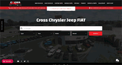 Desktop Screenshot of crossjeepchrysler.com